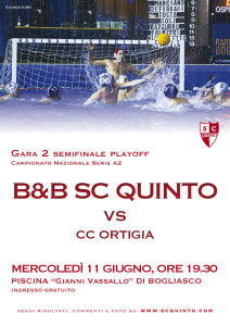 Locandina B&B SC QUINTO - CC ORTIGIA